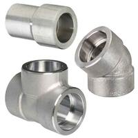 Forged Pipe Fittings, Socket Weld, Stainless